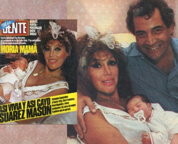 El nacimiento de Sofía Gala: cómo vivió Moria Casán el parto y sus históricas fotos en la clínica