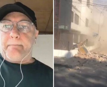 El estremecedor relato de un argentino que sobrevivió al terremoto en Colombia: “Nunca viví nada igual”