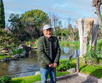 Tiene 87 años, llegó de Japón por una aventura y creó dos jardines emblemáticos de Buenos Aires: la historia de Yasuo Inomata