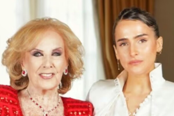 Ámbar de Benedictis y Mirtha Legrand