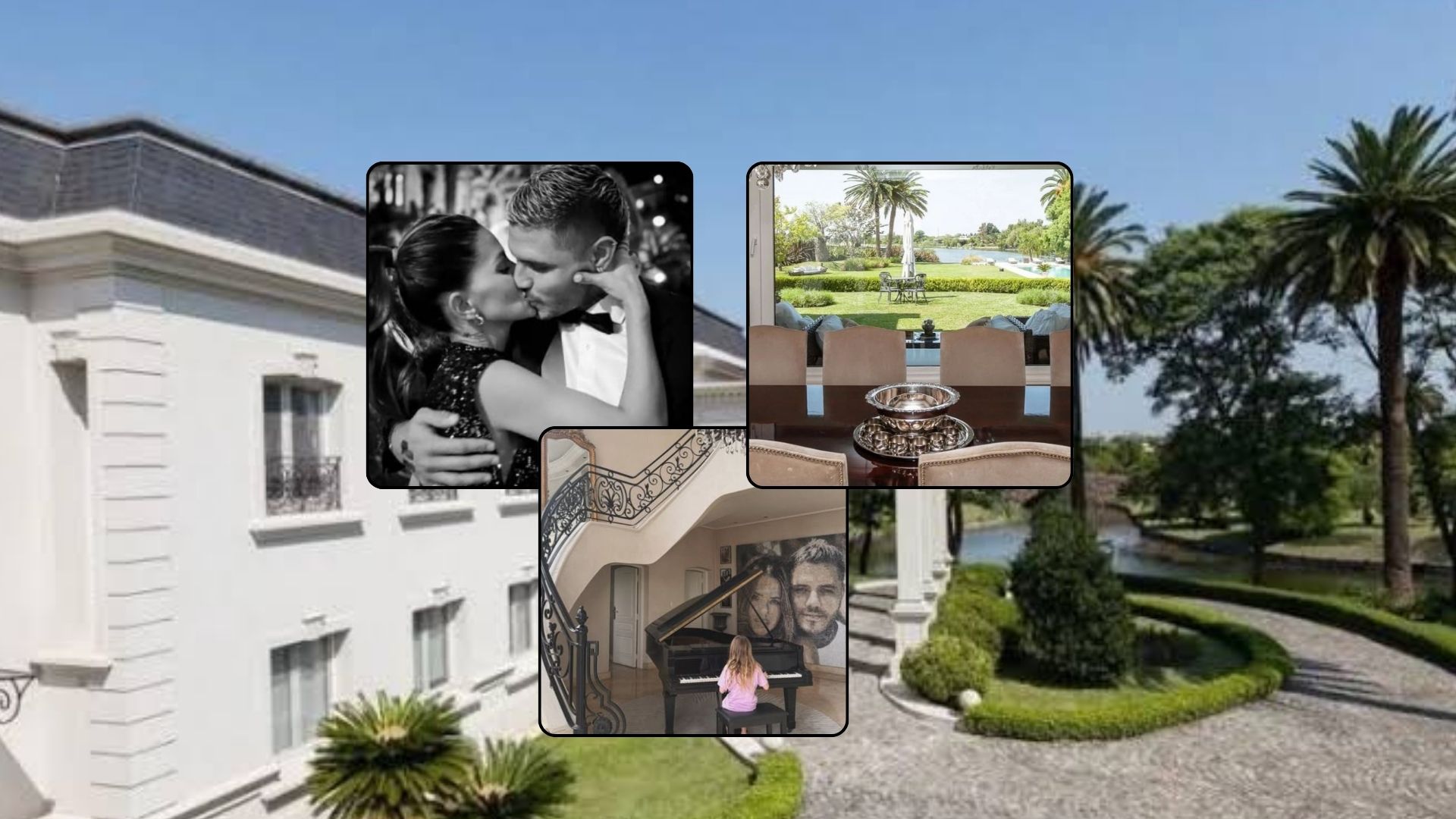 Eclecticismo, mármol y piezas de diseño: así es la deco de la "casa de los sueños" de la China Suárez y Mauro Icardi