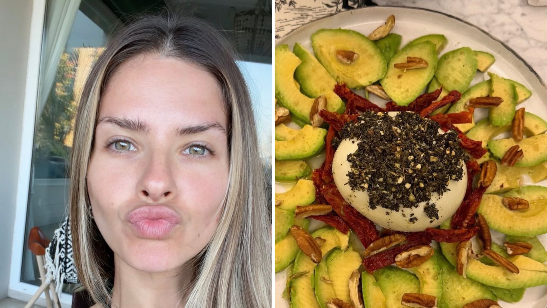 "Arte disruptivo": un plato "poco aesthetic" con palta que subió la China Suárez fue analizado al detalle en las redes sociales