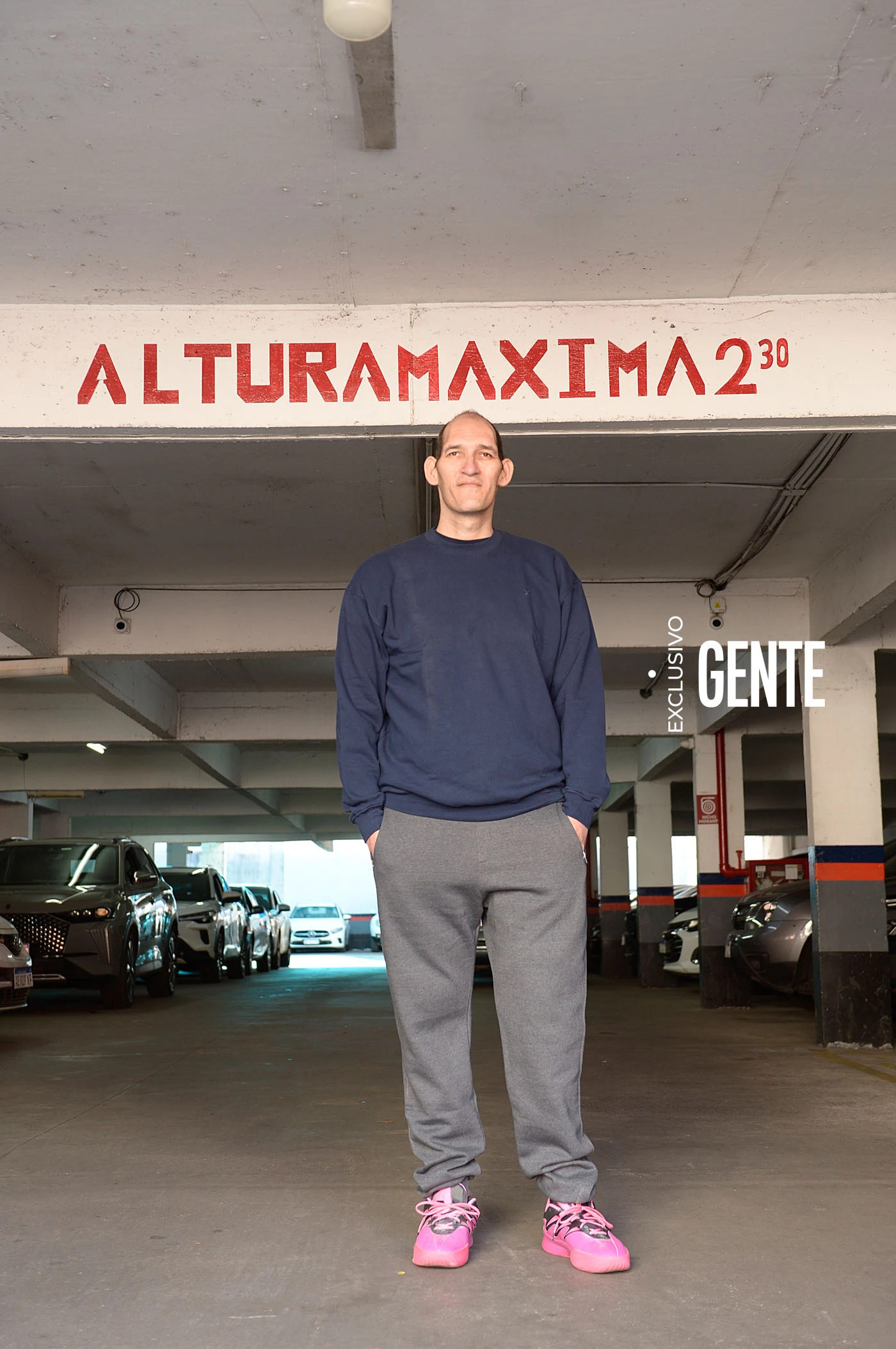 Sergio Gómez, el argentino más alto