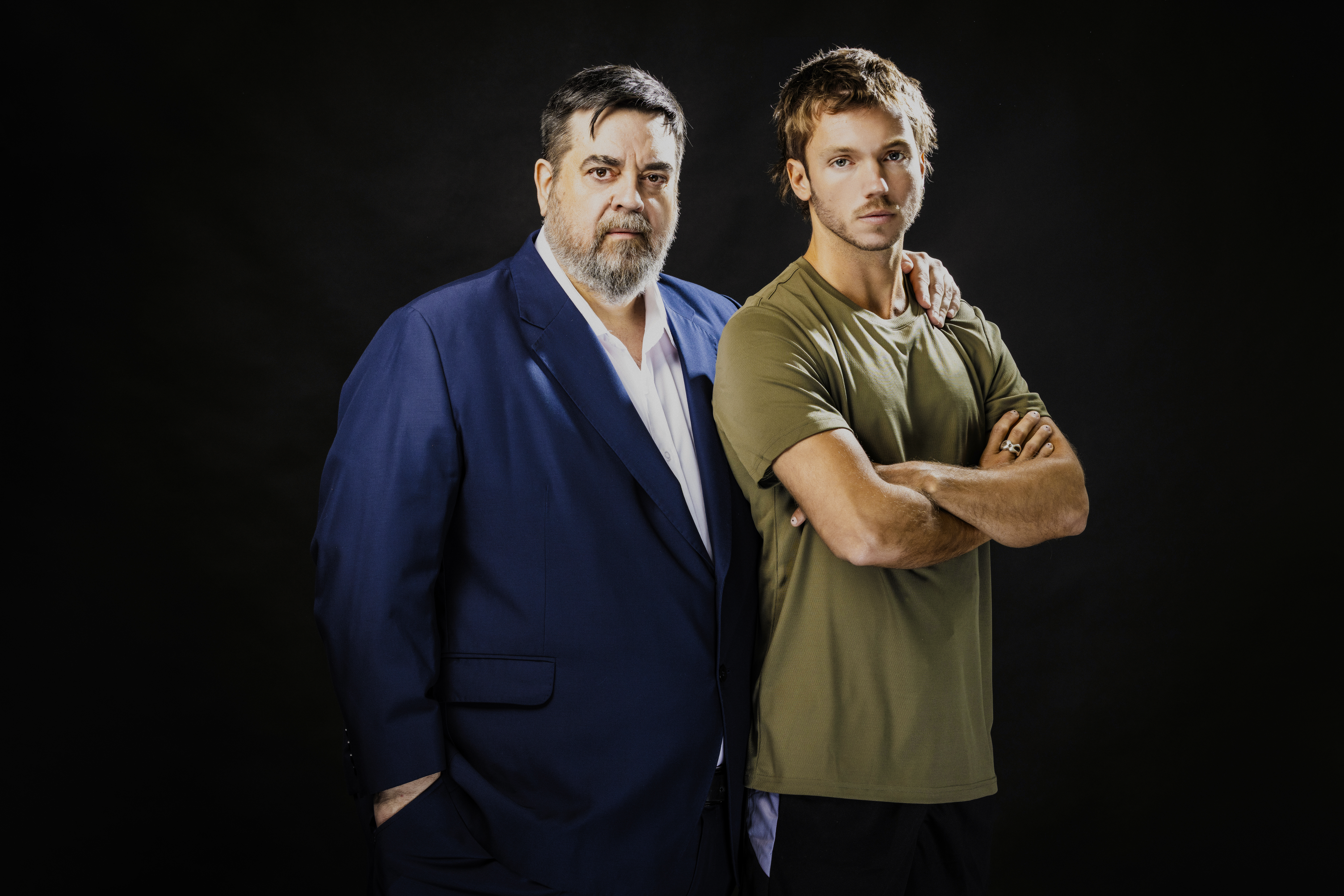 Carlos y Franco se suben al escenario los miércoles a las 20:15 en el Paseo La Plaza. 
