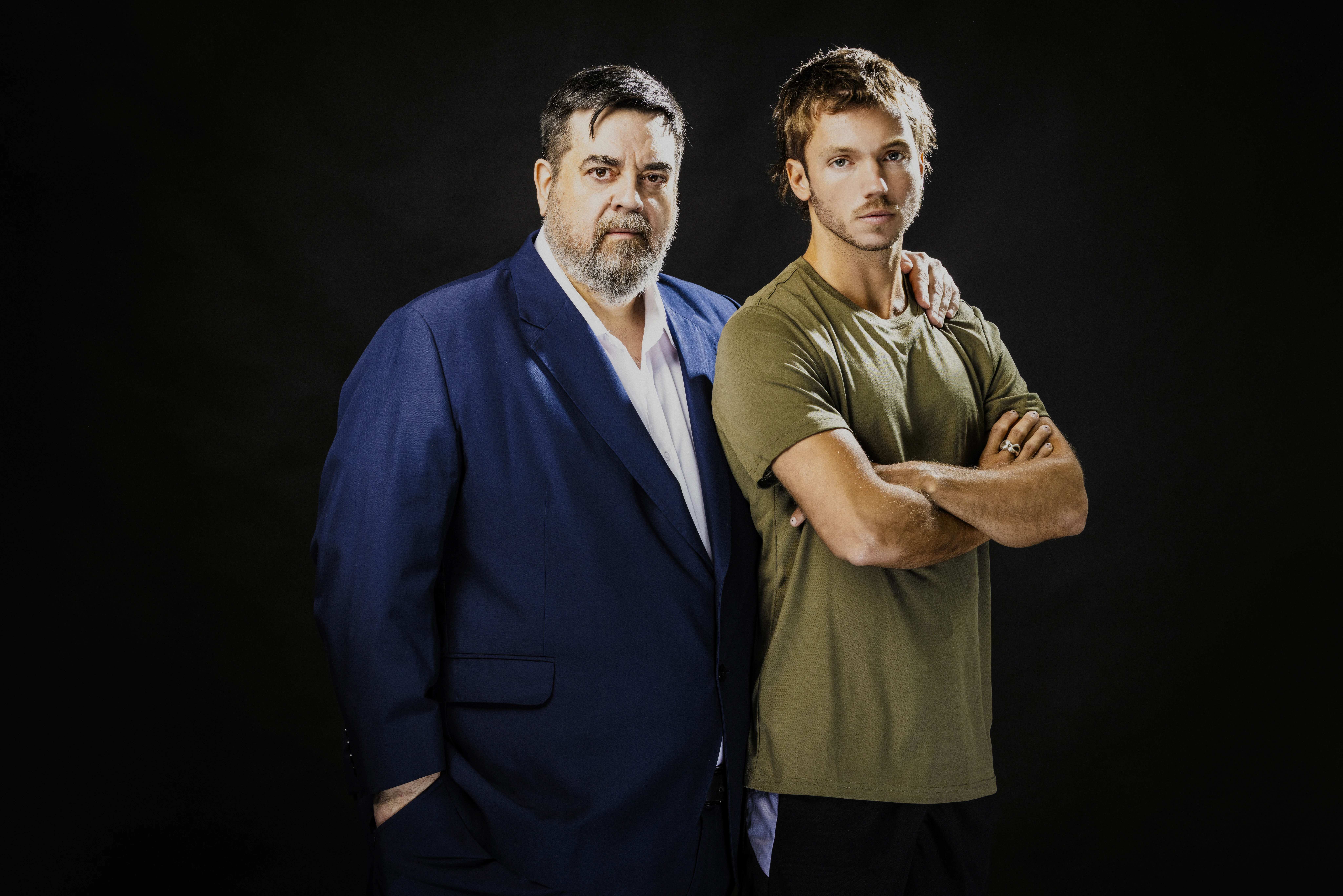 Carlos y Franco se suben al escenario los miércoles a las 20:15 en el Paseo La Plaza.