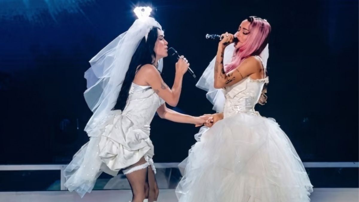 La señal de Tini Stoessel a su padre en el show de Lali que no pasó desapercibida