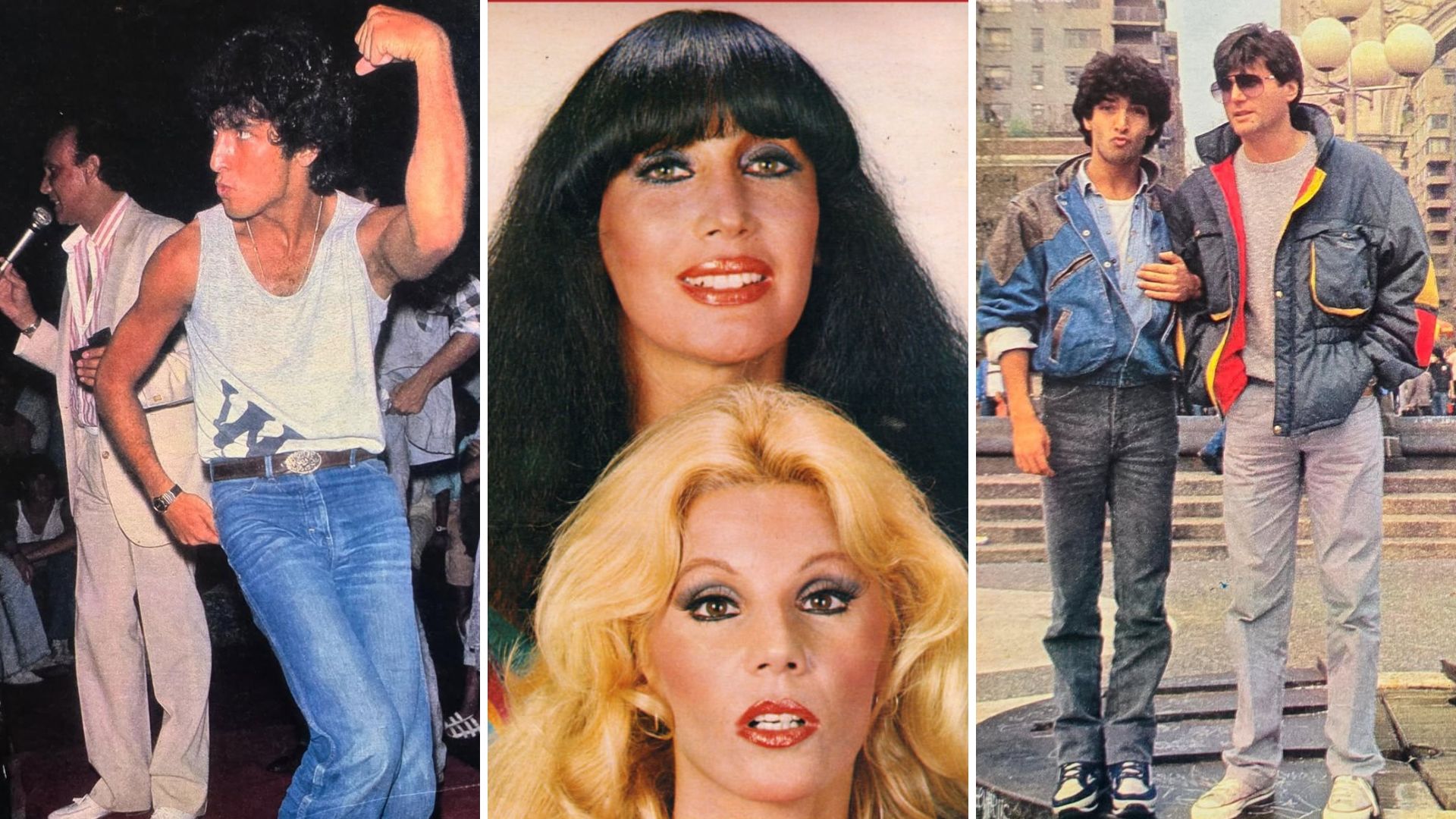 El verdadero "trend de los 80": los looks de los famosos que salían en revista GENTE en la década más audaz