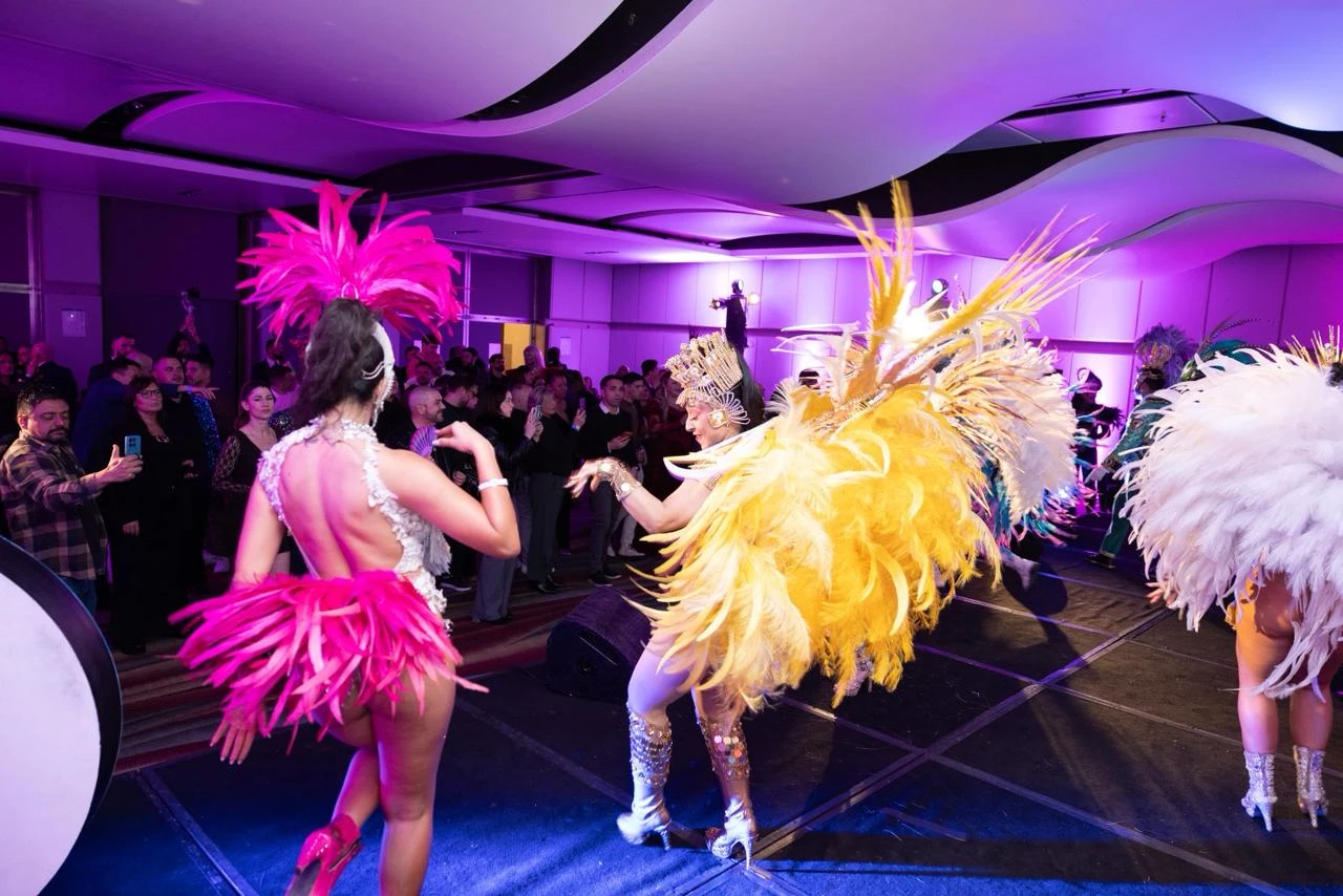El carnaval de Corrientes, presente en el encuentro.
