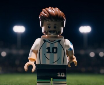 LEGO quiso homenajear a Messi por su retiro, pero cometió un insólito error que estalló en las redes