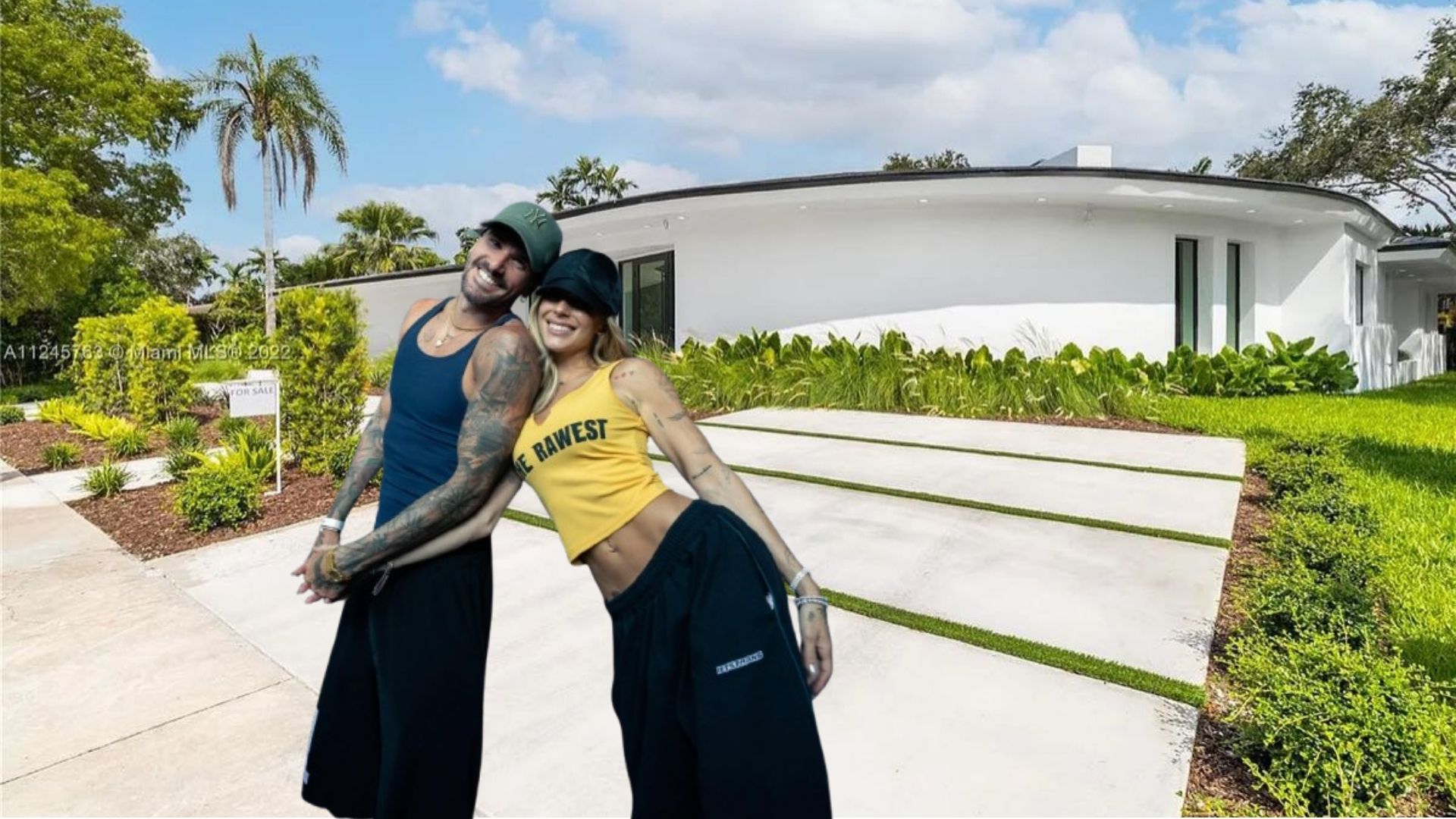 La casa de Tini Stoessel y Rodrigo De Paul en Miami