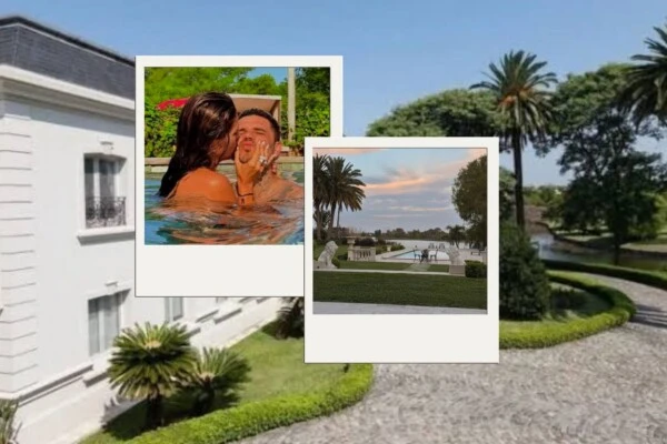 La jugada elección de Mauro Icardi y la China Suárez en el jardín de la casa de los sueños
