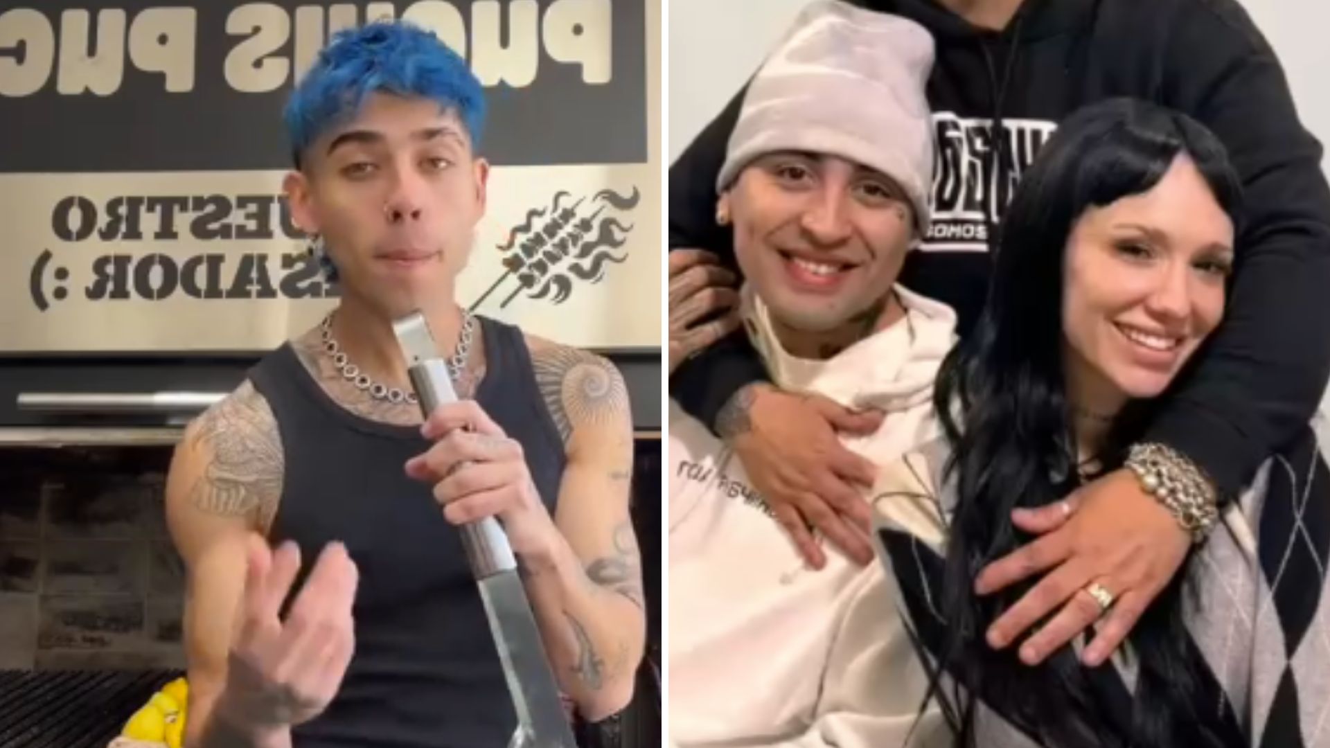 La reacción de Luck Ra tras la foto con la que La Joaqui y Tiago PZK confirmaron su romance