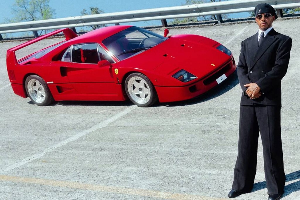 Lewis Hamilton Ferrari F40