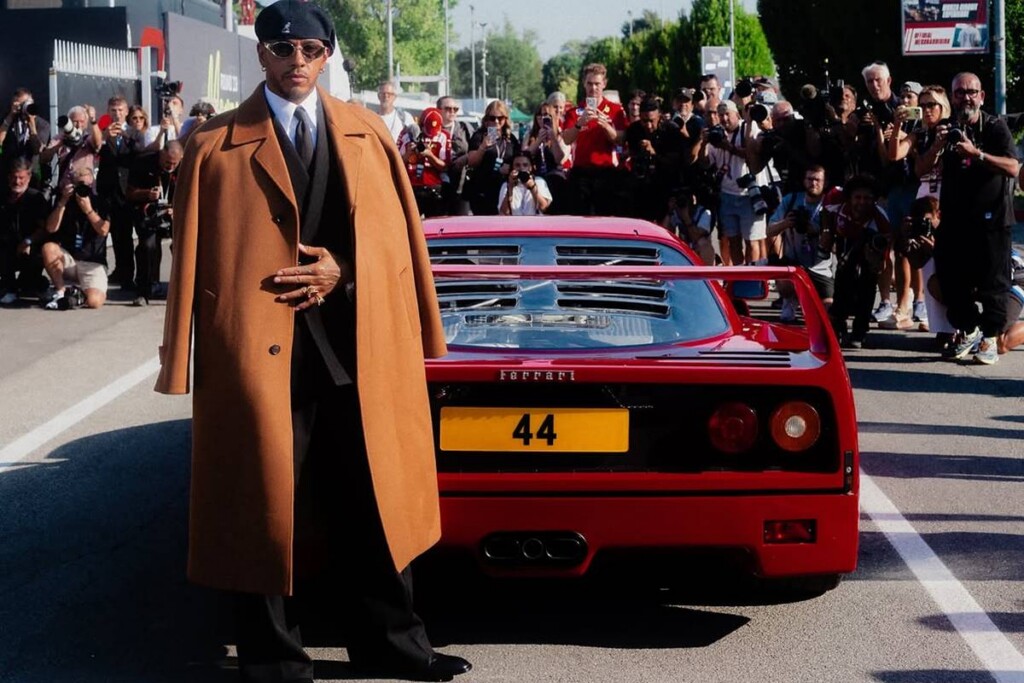 Lewis Hamilton Ferrari F40