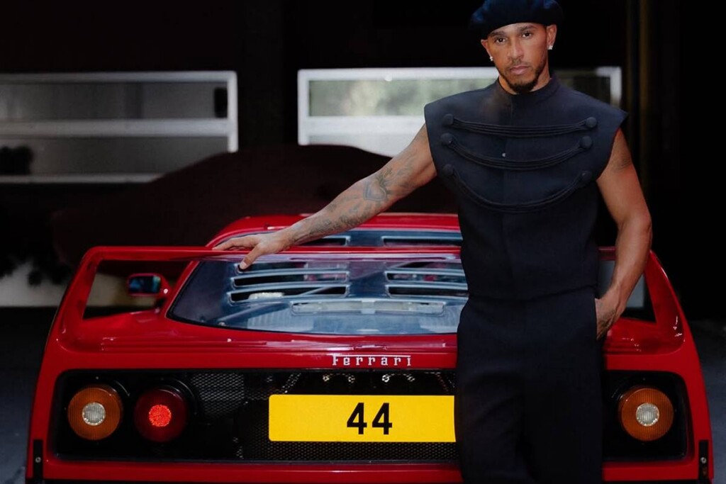 Lewis Hamilton Ferrari F40