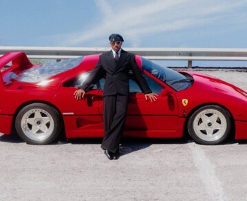 Lewis Hamilton y la Ferrari F40 que parecía esperarlo desde hace 30 años