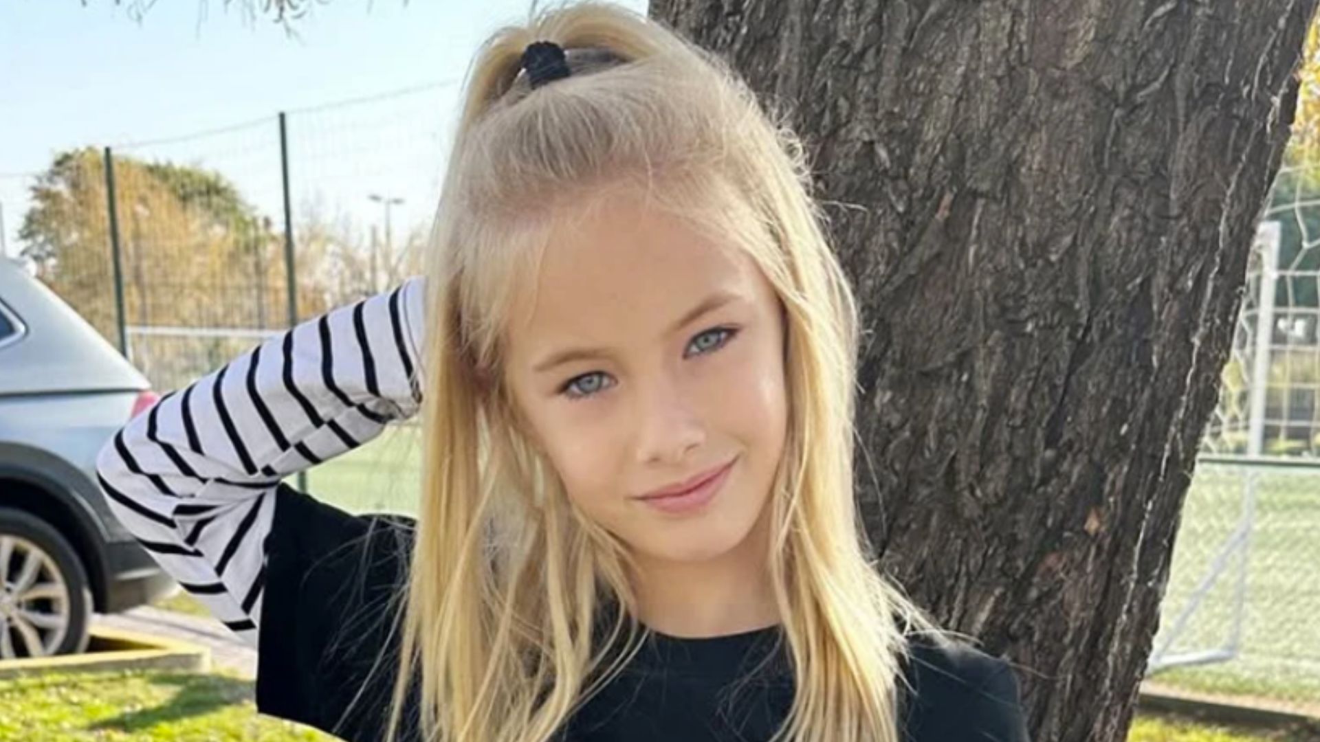 "All day": el inusual "look college" con el que Matilda, la hija de Luciana Salazar, se suma a la tendencia Bed Core