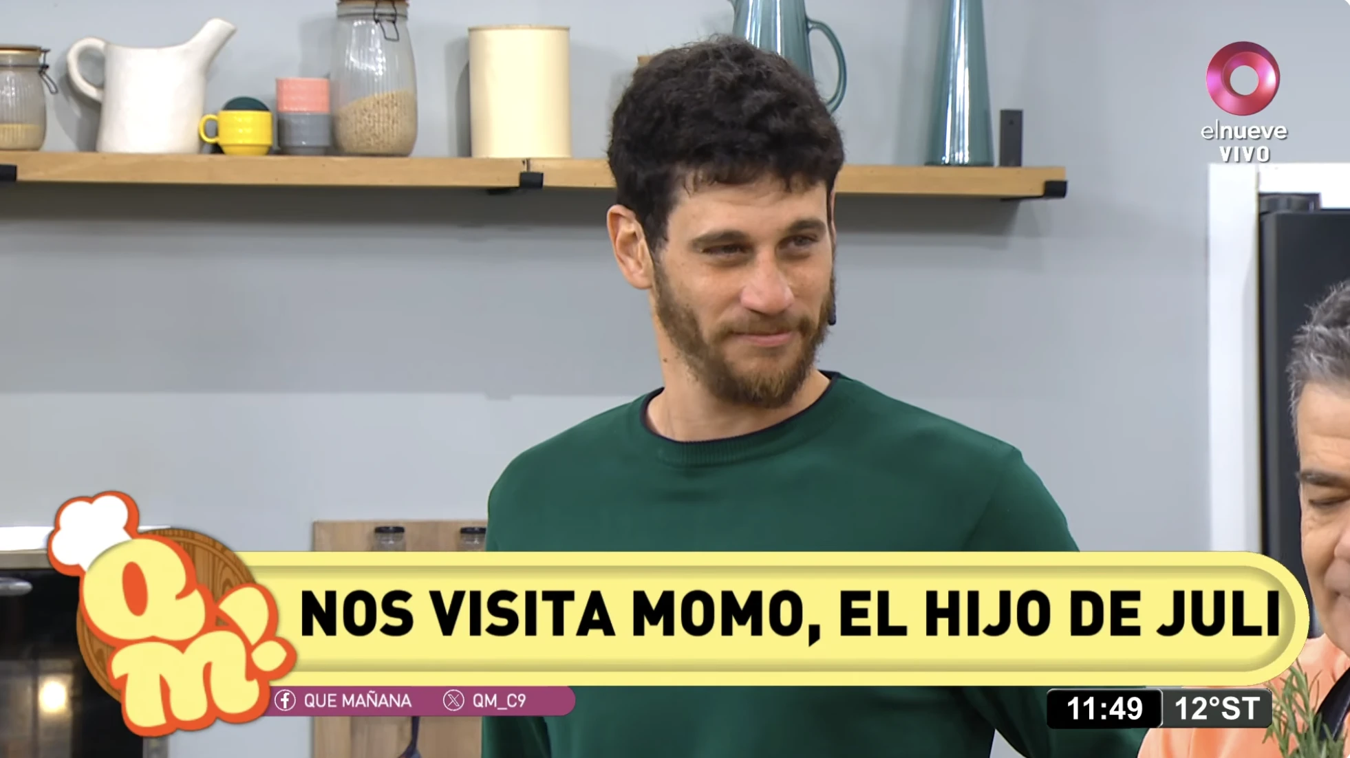 Momo, el hijo de Julián Weich.