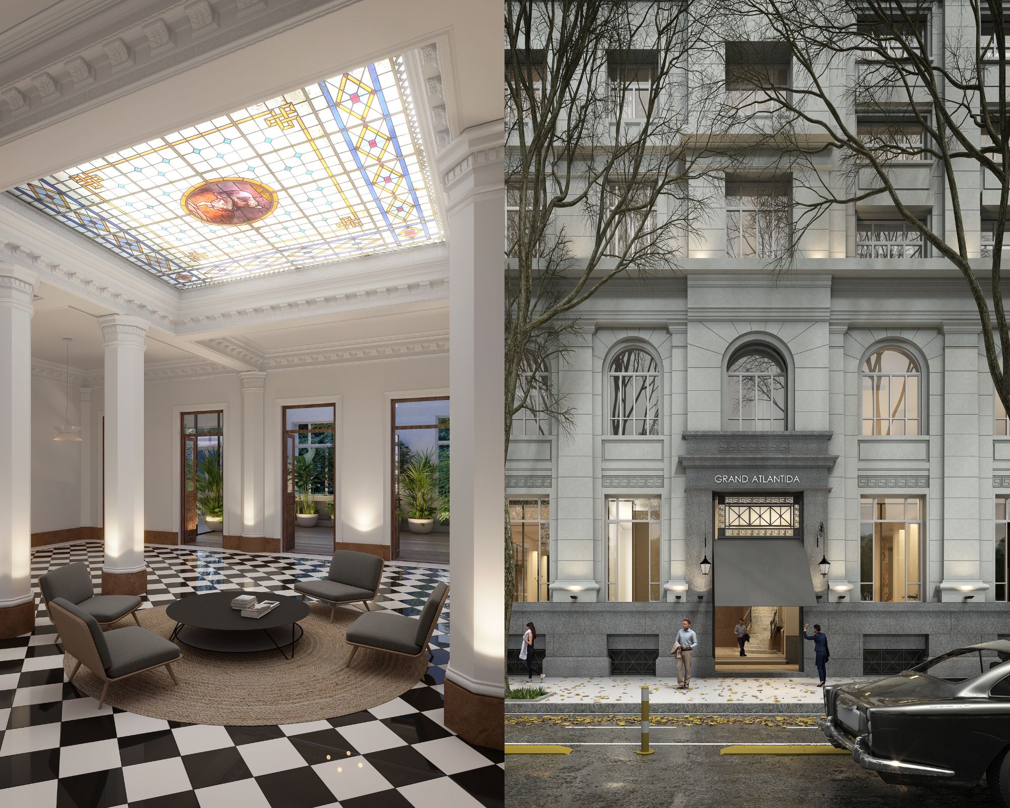 Grand Atlántida: el histórico edificio de Azopardo y México comienza una nueva etapa