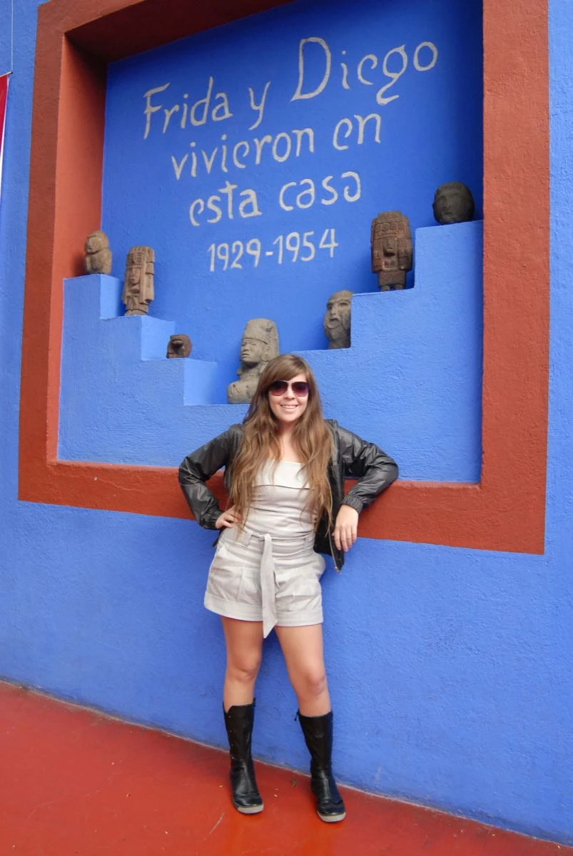 REVISTA GENTE DALMA MARADONA EN LA CASA AZUL DE FRIDA KAHLO