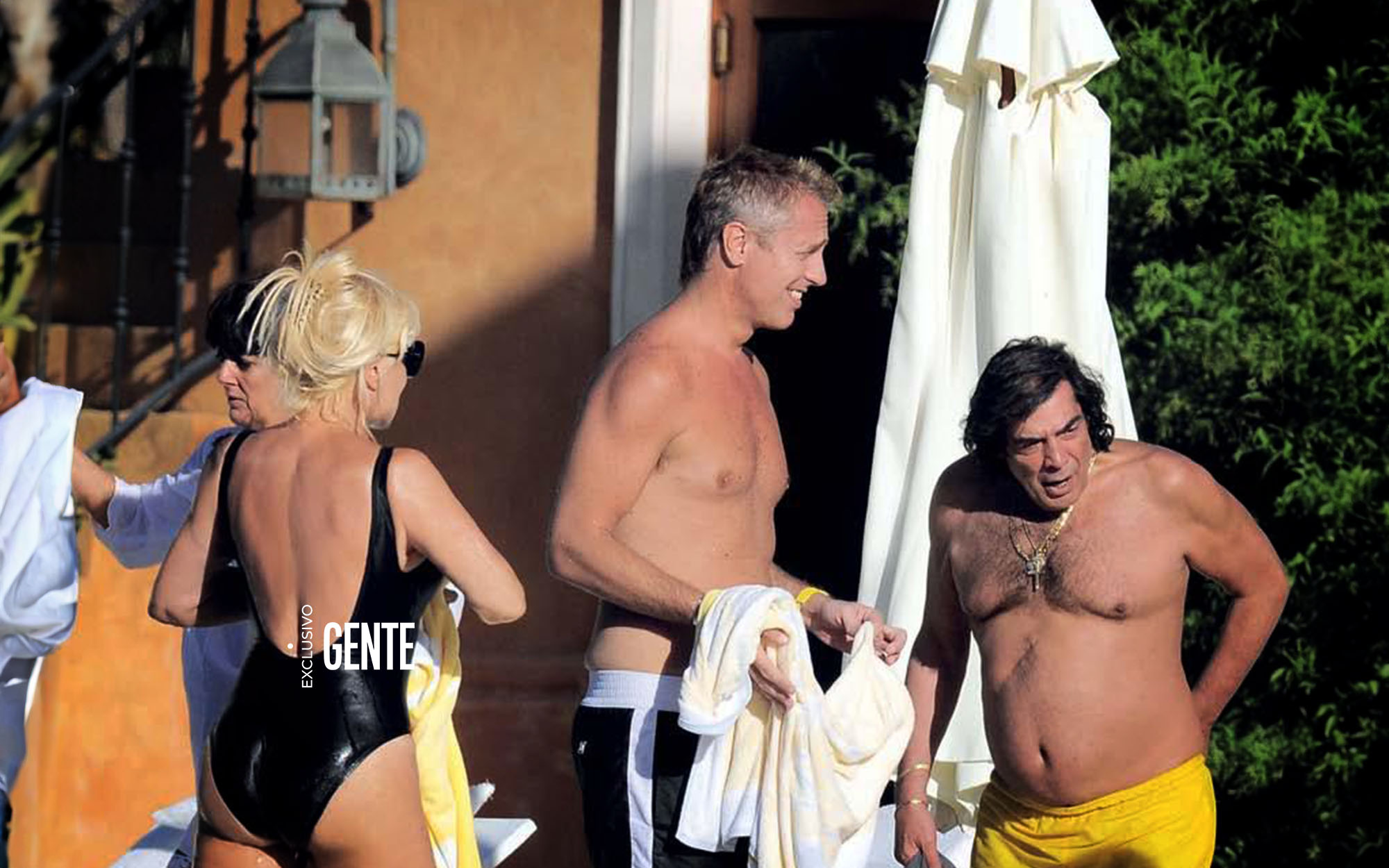Archivo histórico: las fotos de la inolvidable pool party de Susana Giménez en La Mary