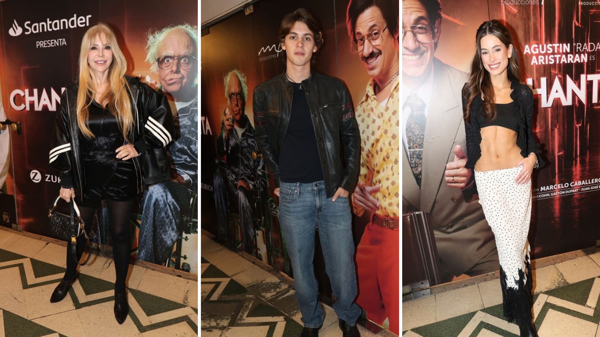 De Graciela Alfano a Benicio Gravier y Lola Abraldes: las mejores fotos del reestreno de "Chanta"