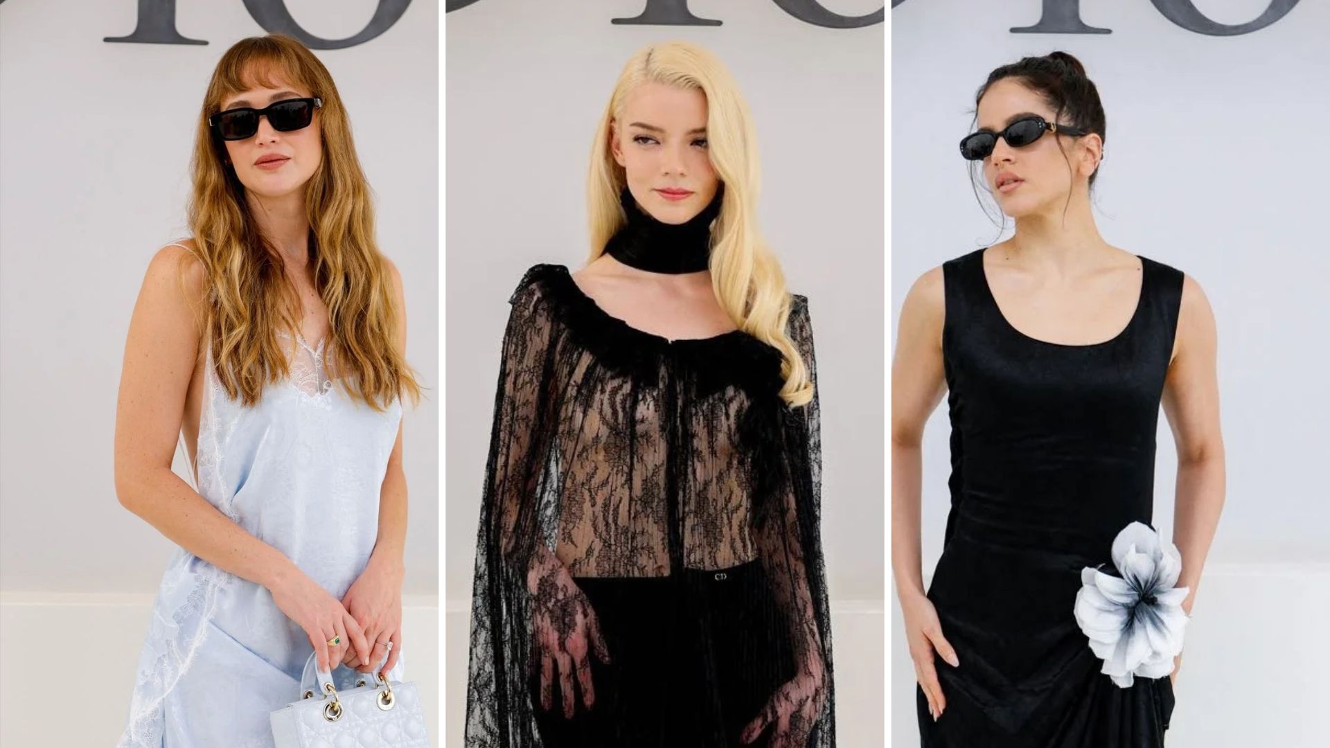 Anya Taylor-Joy, Jennifer Lawrence y Rosalía deslumbraron en el desfile de Dior en París: todos los looks