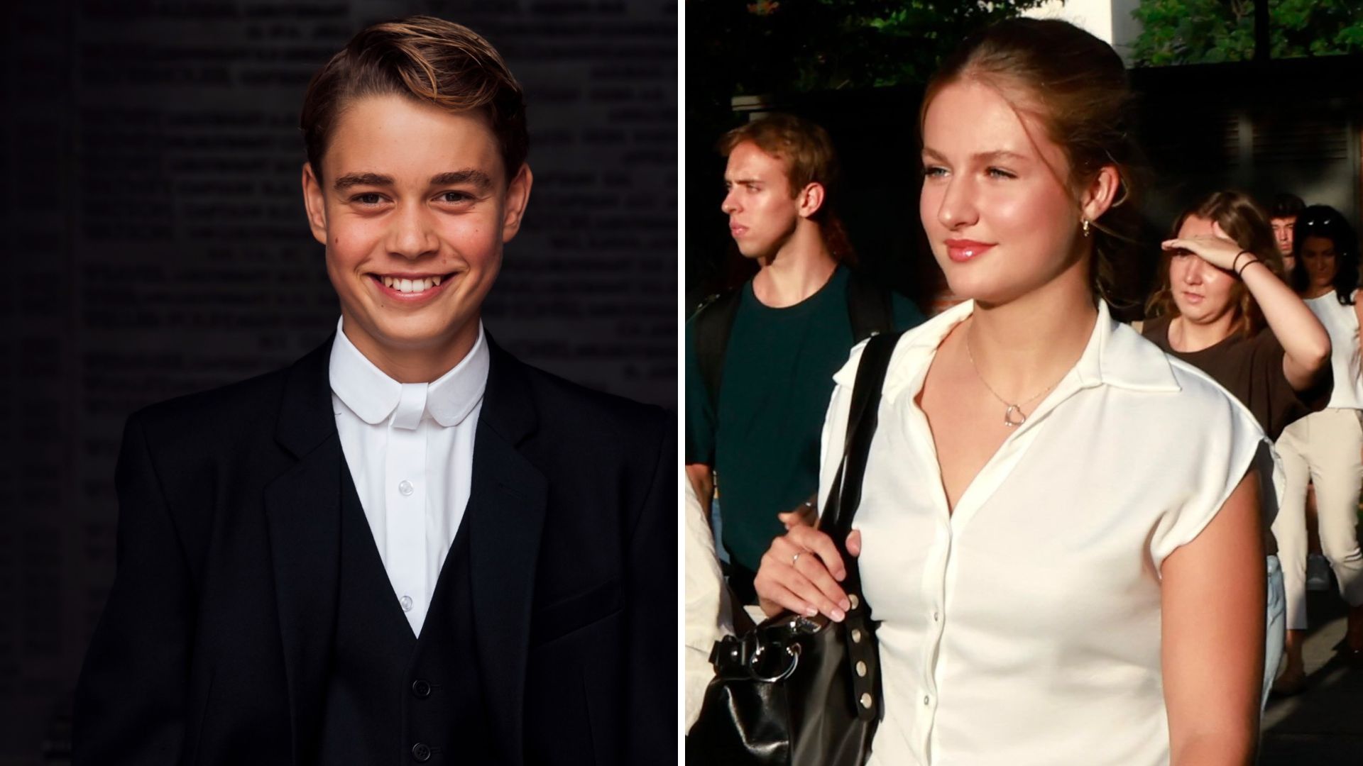 Las fotos de la princesa Leonor y el príncipe George en sus primeros días de clases: así comenzó la nueva etapa de los futuros reyes