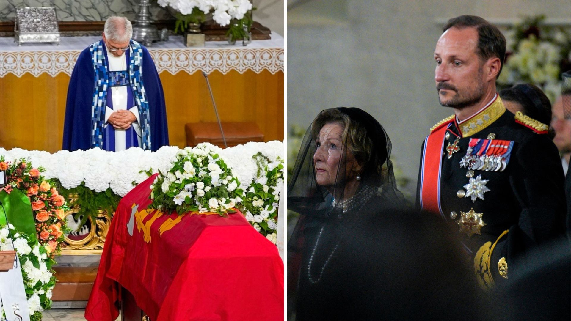 Las fotos del solemne entierro del Rey Harald de Noruega: cumbre de royals y una multitudinaria procesión