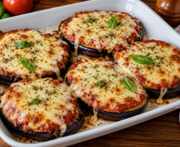 Berenjenas a la pizza: la receta fácil con queso que se hace al horno y salva cualquier cena