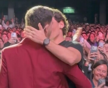 Santi Talledo presentó a su nuevo novio ante 15 mil personas: quién es el tiktoker que enamoró al conductor de Luzu TV