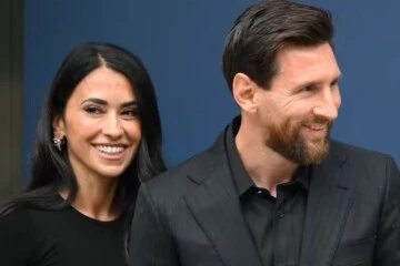 Antonella Roccuzzo y Lionel Messi-premios Princesa de Asturias-Oviedo-looks