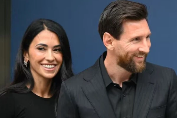Antonella Roccuzzo y Lionel Messi-premios Princesa de Asturias-Oviedo-looks