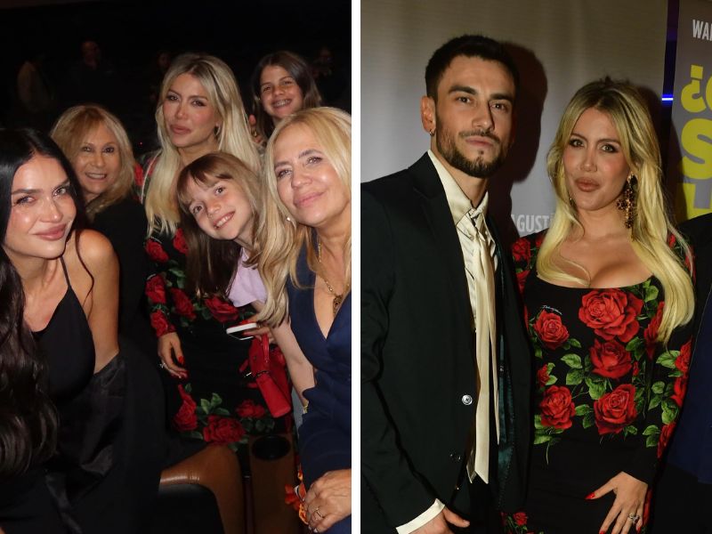 Así fue la avant première de"¿Querés ser mi hijo?", con Wanda Nara, toda su familia y Martín Migueles, Agustín Bernasconi y muchos famosos: todas las fotos