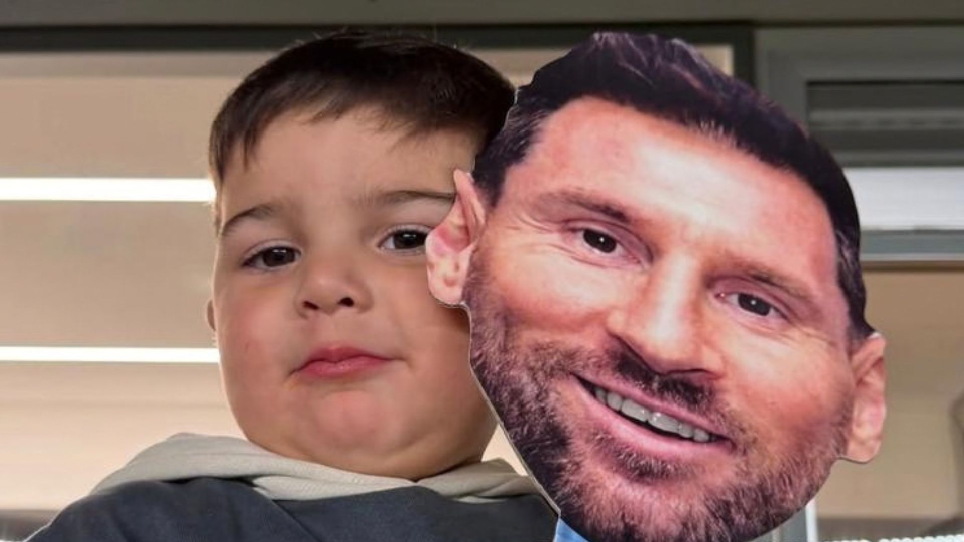 Somos todos: Benja, el hijo de Enzo Fernández y Valentina Cervantes, volvió a hacerse viral al cantar el himno en la despedida de Messi
