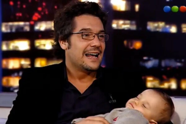 El día en que Maxi Ghione presentó a su hijo en sociedad en el programa de Susana Giménez