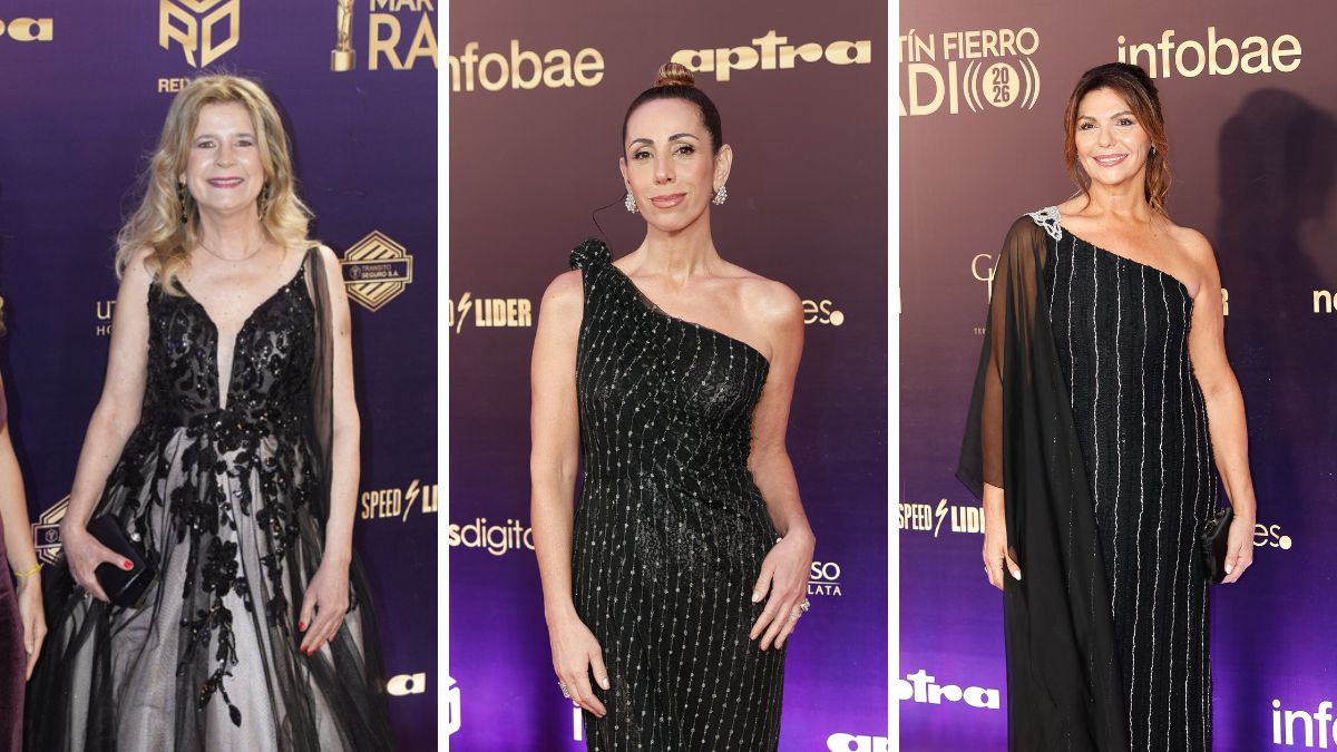 Martín Fierro de Radio 2026: en fotos, los mejores looks de la alfombra roja