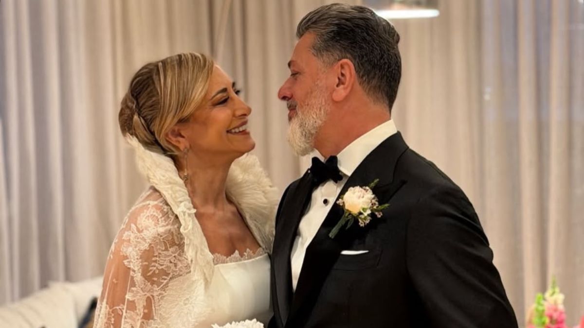 Las fotos de la soñada fiesta de casamiento de Andrea Ghidone y Pablo Otero: show internacional, famosos invitados y los tres vestidos de la novia