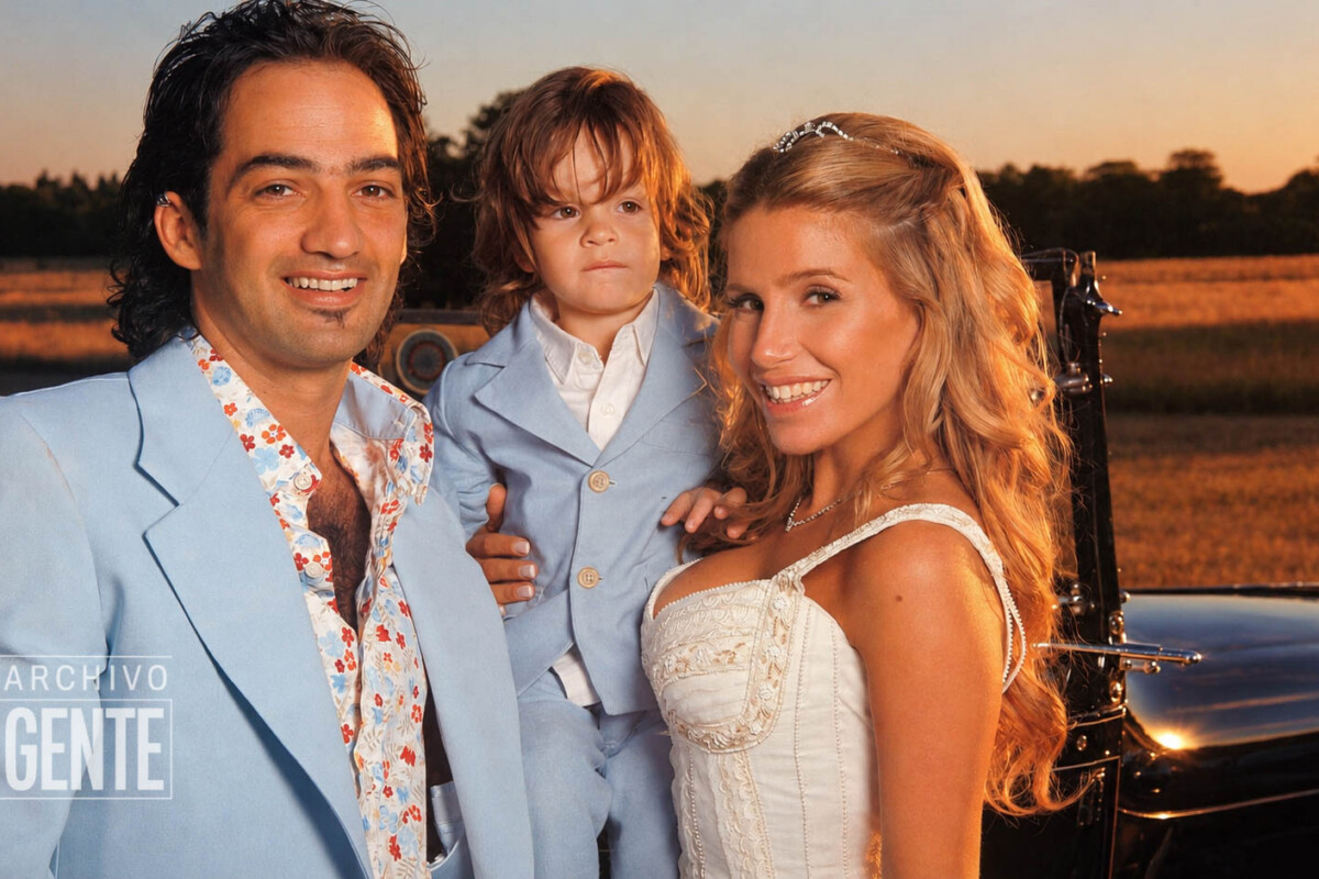 Flor Peña y Mariano Otero: las fotos de su casamiento de 2005 que atesora el archivo de GENTE