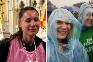 Pampita y Rocío Marengo tras la peregrinación a la Basílica de Luján 2026