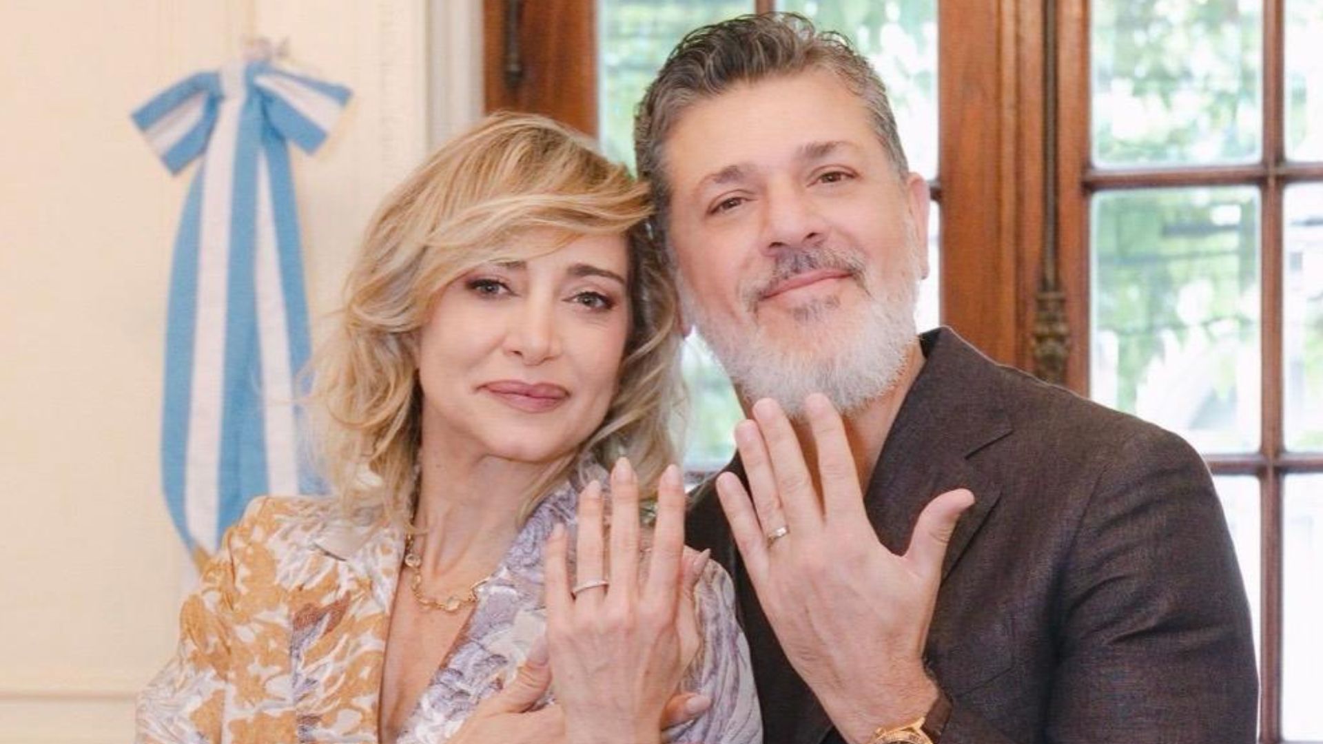 Exclusivo: las fotos del casamiento por civil de Andrea Ghidone y Pablo Otero en el Club Libanés ante sus hijos, cuatro testigos y su círculo íntimo