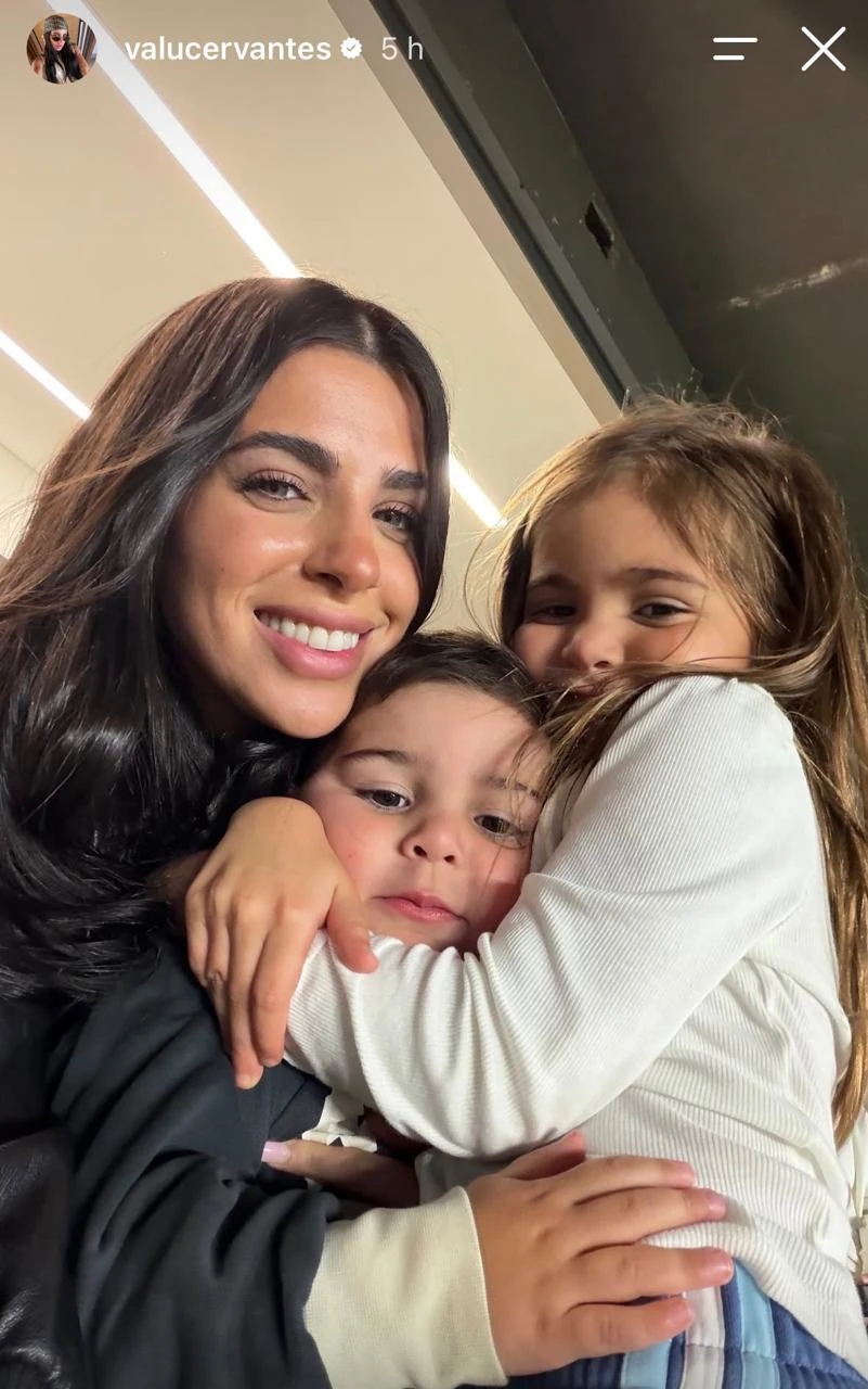 Somos todos: Benja, el hijo de Enzo Fernández y Valentina Cervantes, volvió a hacerse viral al cantar el himno en la despedida de Messi