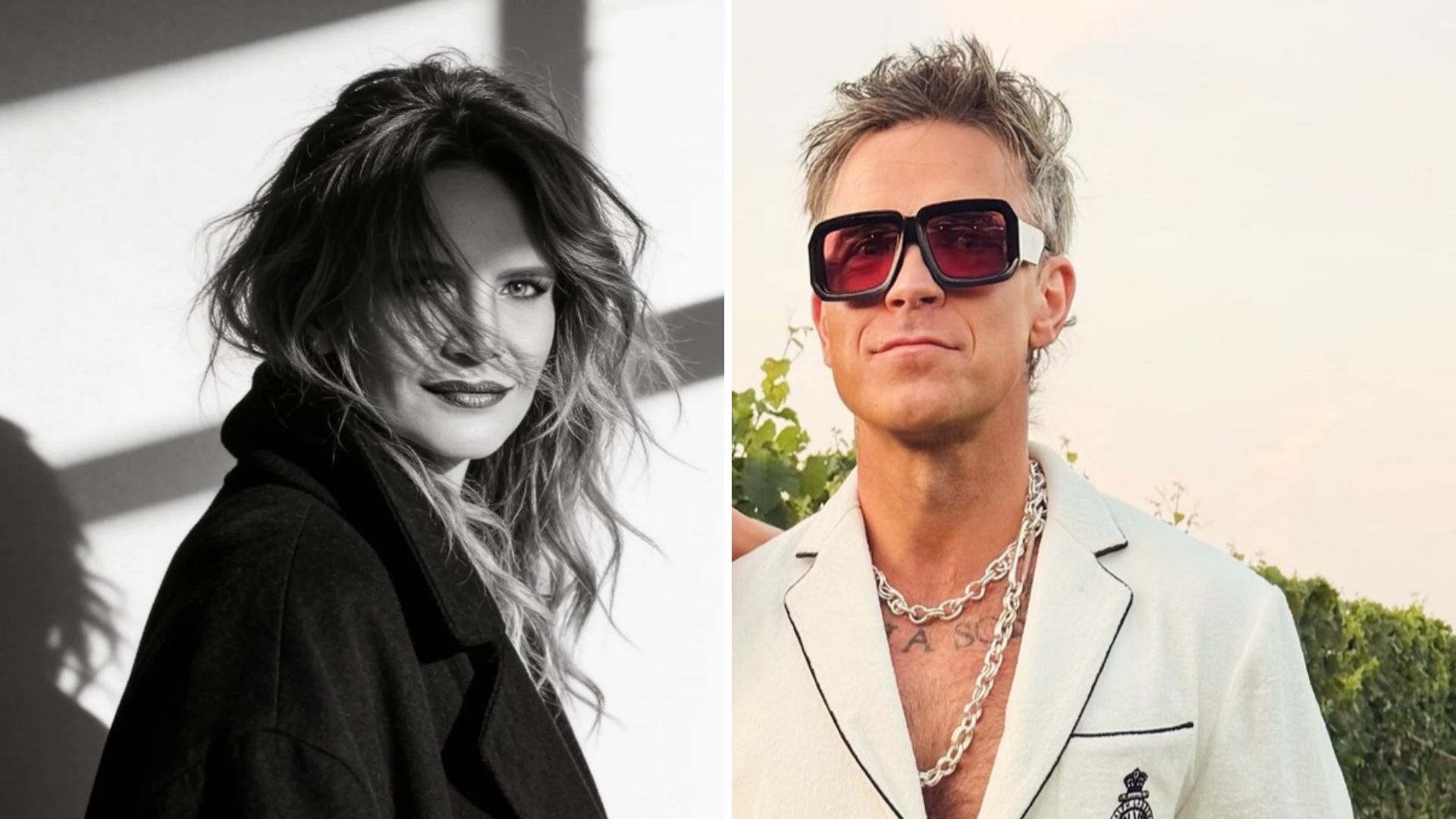 Amalia Granata reaccionó a los dichos de Robbie Williams en su primer show en el país: “No me suelta, soy inolvidable”