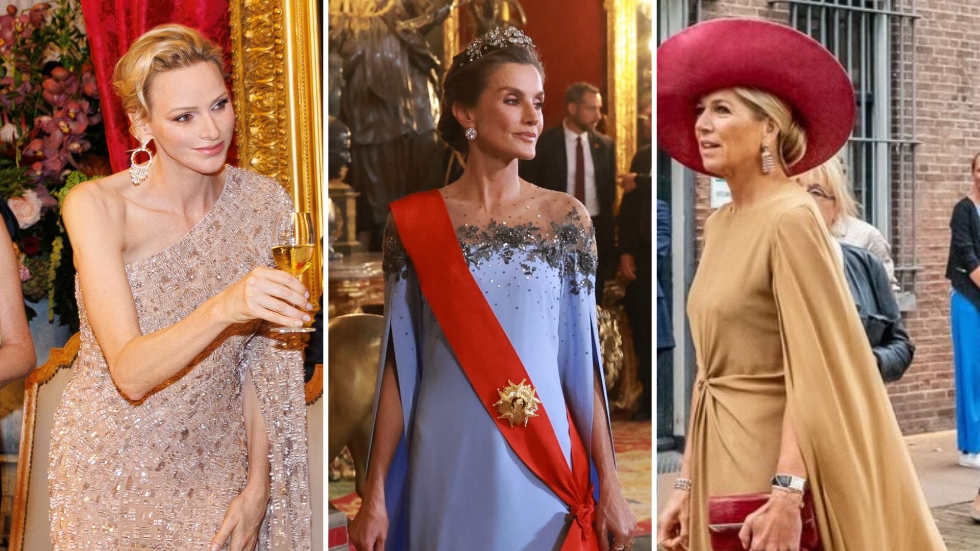 De Máxima Zorreguieta a Letizia Ortiz y Charlene de Mónaco: en fotos, las 4 tendencias que marcan el estilo de las royals europeas