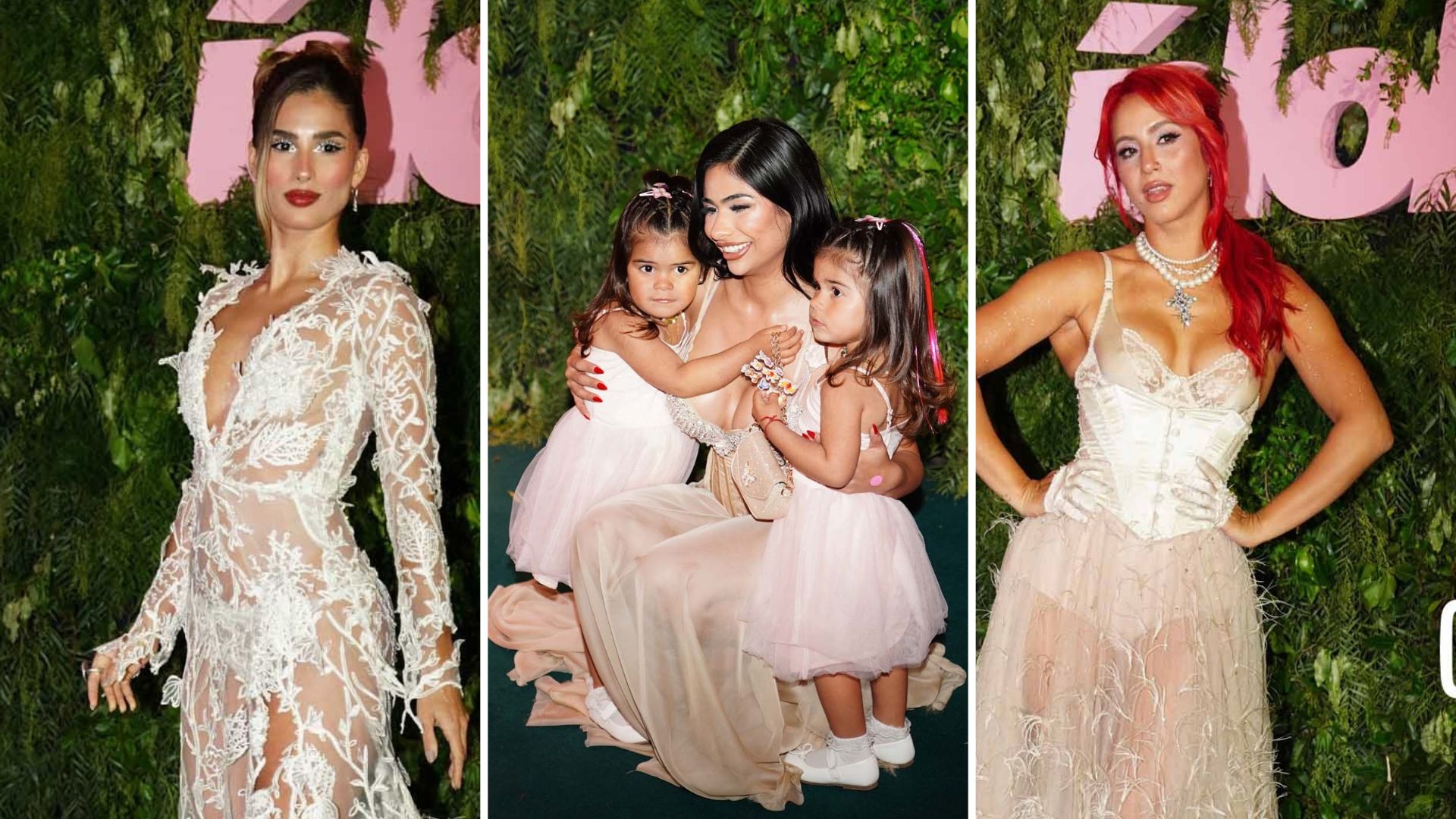 Premios Ídolo 2026: de Juli Poggio a Daniela Celis y sus gemelas, todos los looks de la alfombra roja más romántica del año