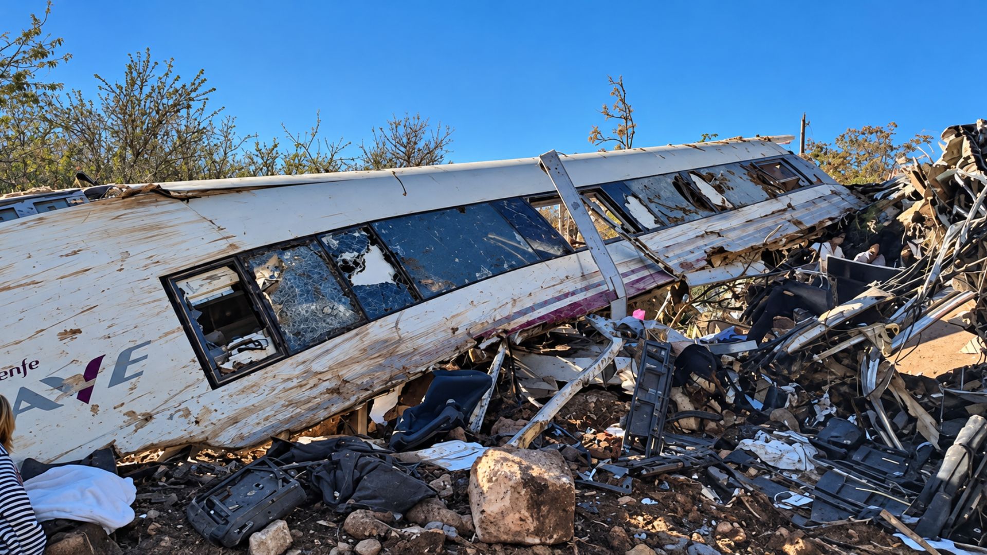 Las claves del choque ferroviario en España: de las víctimas fatales a la posible falla humana y por qué uno de los trenes estaba detenido
